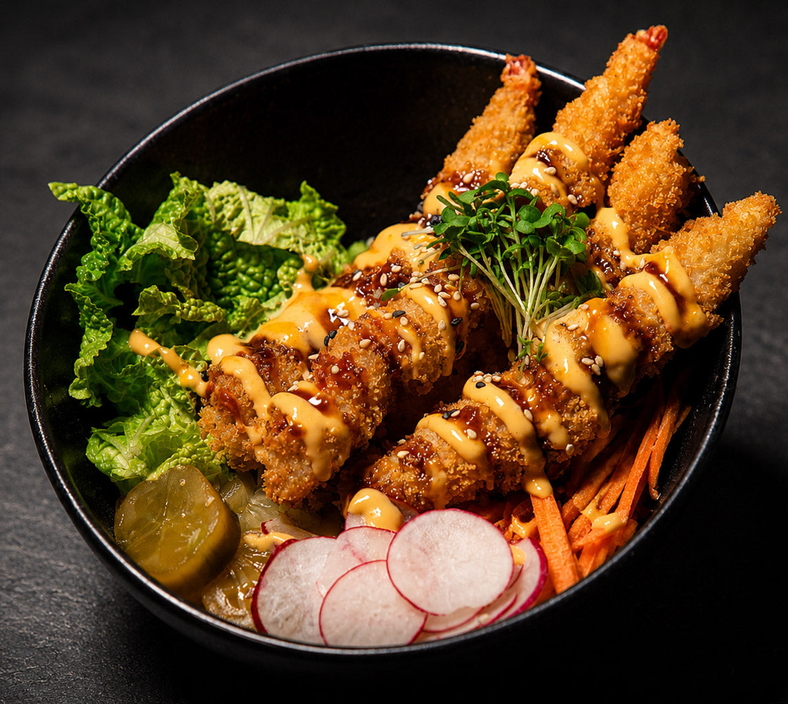 Tempura Shrimp Rice Bowl