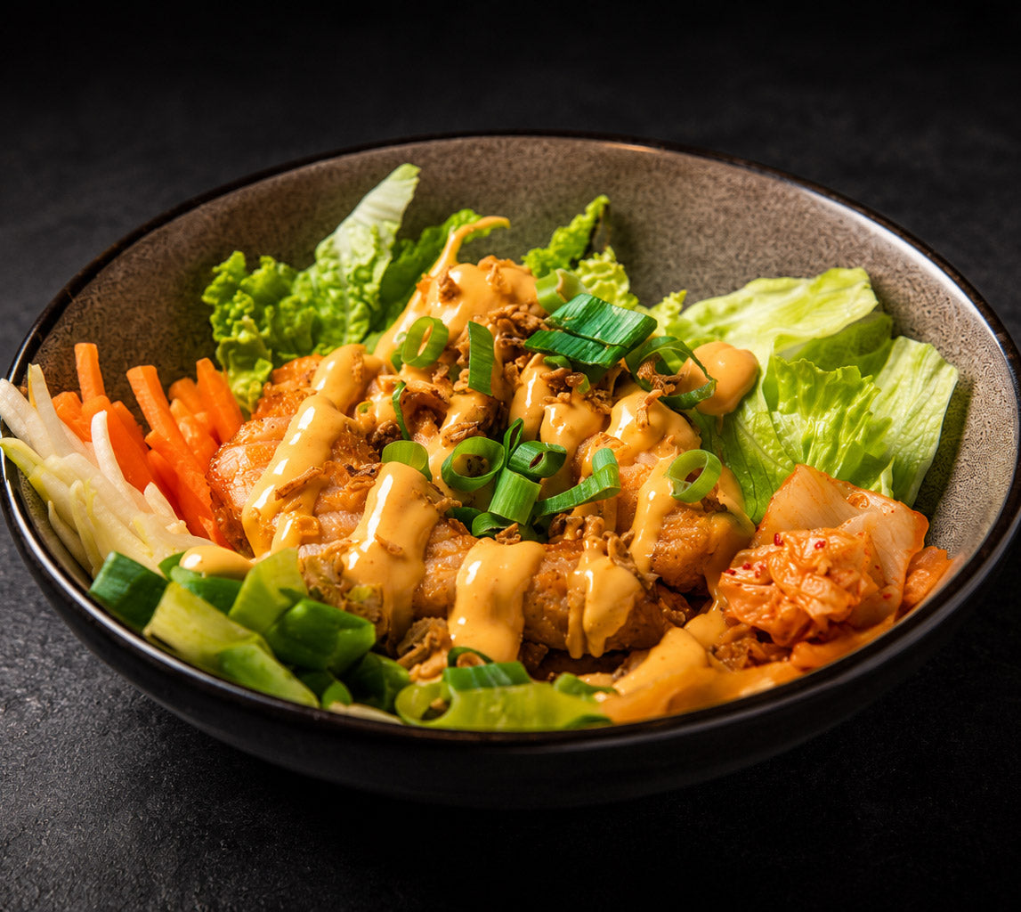 Cooked Salmon Salad
