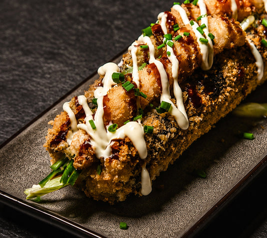 Tempura Shrimp Sushi Hot Dog